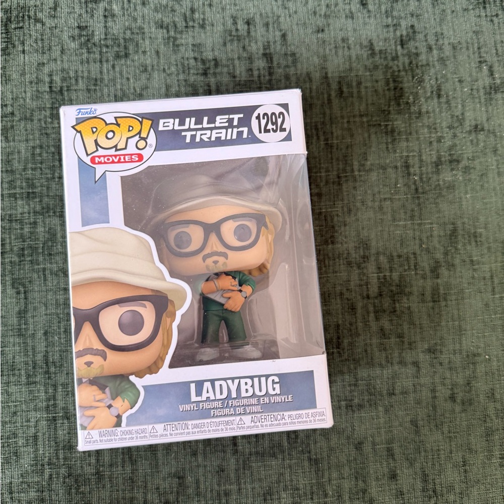 Funko Pop! Bullet Train Character with Glasses and Hat